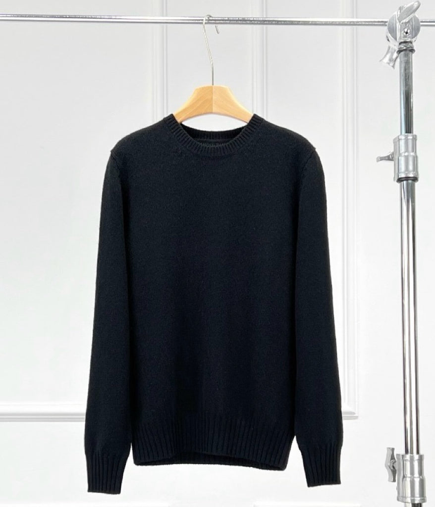 RAD Wool and Cashmere Round Neck Sweater