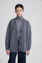 Load image into Gallery viewer, COMFY Wool V-Neck Cocoon Cardigan
