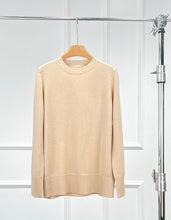 Load image into Gallery viewer, WICK Wool and Cashmere Round Neck Sweater
