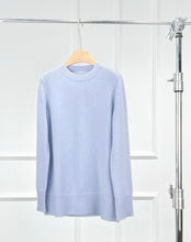 Load image into Gallery viewer, WICK Wool and Cashmere Round Neck Sweater
