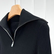 Load image into Gallery viewer, FELIX Merino Wool Zip Knit Long Sleeve
