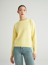 画像をギャラリービューアに読み込む, ISABEL Wool and Cashmere Round Neck Sweater
