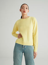 将图片加载到图库查看器，ISABEL Wool and Cashmere Round Neck Sweater
