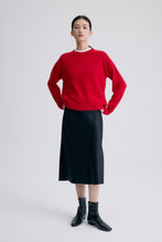 画像をギャラリービューアに読み込む, ISABEL Wool and Cashmere Round Neck Sweater
