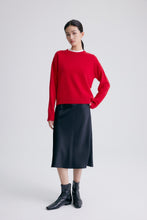 画像をギャラリービューアに読み込む, ISABEL Wool and Cashmere Round Neck Sweater
