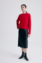 将图片加载到图库查看器，ISABEL Wool and Cashmere Round Neck Sweater
