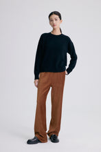 将图片加载到图库查看器，ISABEL Wool and Cashmere Round Neck Sweater
