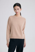 将图片加载到图库查看器，ISABEL Wool and Cashmere Round Neck Sweater
