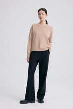 将图片加载到图库查看器，ISABEL Wool and Cashmere Round Neck Sweater
