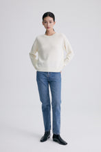 将图片加载到图库查看器，ISABEL Wool and Cashmere Round Neck Sweater
