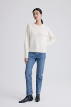 将图片加载到图库查看器，ISABEL Wool and Cashmere Round Neck Sweater
