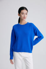 Load image into Gallery viewer, ISABEL Wool and Cashmere Round Neck Sweater
