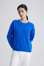 将图片加载到图库查看器，ISABEL Wool and Cashmere Round Neck Sweater
