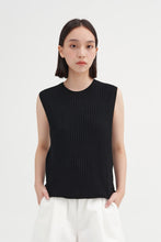 将图片加载到图库查看器，Kow Texture Wool Knit Vest
