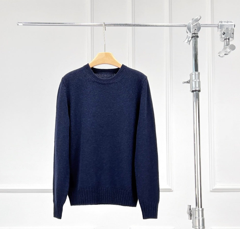 RAD Wool-Cashmere Round Neck Sweater