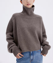 Load image into Gallery viewer, EHUD Wool Turtleneck Sweater
