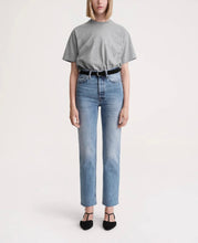 Load image into Gallery viewer, TOT Nordic Style High-Waisted Straight-Leg Jeans
