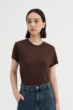 将图片加载到图库查看器，Eco Tencel Crew Neck Short Sleeve T-Shirt
