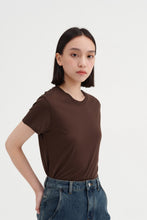 将图片加载到图库查看器，Eco Tencel Crew Neck Short Sleeve T-Shirt
