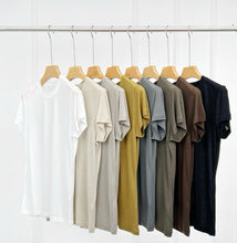 画像をギャラリービューアに読み込む, Eco Tencel Crew Neck Short Sleeve T-Shirt
