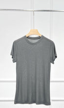 Load image into Gallery viewer, Eco Tencel Crew Neck Short Sleeve T-Shirt
