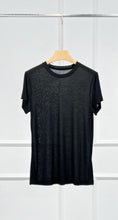 将图片加载到图库查看器，Eco Tencel Crew Neck Short Sleeve T-Shirt
