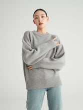 将图片加载到图库查看器，Ophelia Round Neck Heavy Weight Wool Sweater
