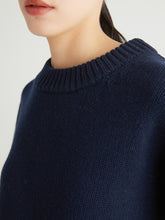 将图片加载到图库查看器，Ophelia Round Neck Heavy Weight Wool Sweater
