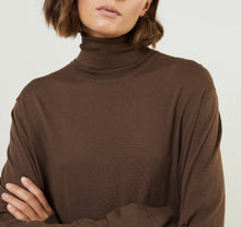 将图片加载到图库查看器，ELAM Turtleneck Long Sleeves Merino Sweater
