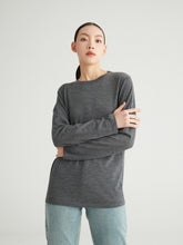 将图片加载到图库查看器，Lisa Extra Fine Merino Round Neck Long Sleeve Sweater
