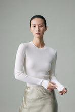 将图片加载到图库查看器，Cindy Pit Knit Extra Fine Merino Sweater
