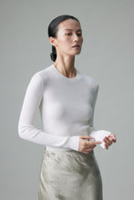 将图片加载到图库查看器，Cindy Pit Knit Extra Fine Merino Sweater
