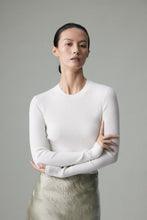 将图片加载到图库查看器，Cindy Pit Knit Extra Fine Merino Sweater
