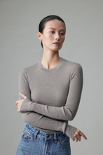 将图片加载到图库查看器，Cindy Pit Knit Extra Fine Merino Sweater
