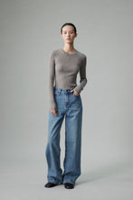 将图片加载到图库查看器，Cindy Pit Knit Extra Fine Merino Sweater
