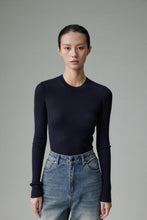 将图片加载到图库查看器，Cindy Pit Knit Extra Fine Merino Sweater
