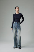 将图片加载到图库查看器，Cindy Pit Knit Extra Fine Merino Sweater
