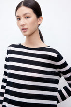 画像をギャラリービューアに読み込む, ÀIMAI Sea Soul Breeze Retro Dream Stripes Double Extra Superfine Merino Wool Top
