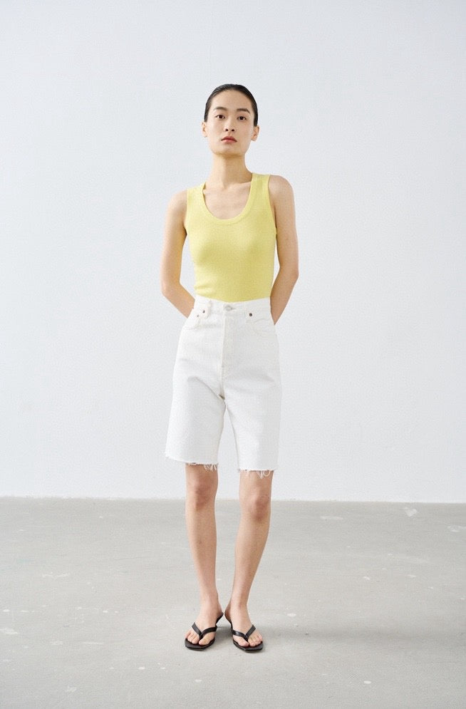 Marina Extra Fine Merino U-Neck Tank — Elevated Comfort for Every Season