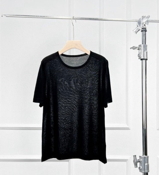 Amor Deluxe Pure Cashmere Knit Tee