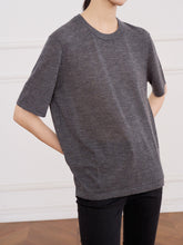Load image into Gallery viewer, Elgin Extra Super Fine Luxurious Cashmere T-Shirt – Softly Spoken Elegance

