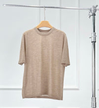 Load image into Gallery viewer, Elgin Extra Super Fine Luxurious Cashmere T-Shirt – Softly Spoken Elegance
