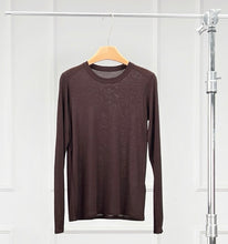 画像をギャラリービューアに読み込む, ÀIMAI Modal-Cashmere Long Sleeve Tee
