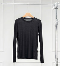 画像をギャラリービューアに読み込む, ÀIMAI Modal-Cashmere Long Sleeve Tee
