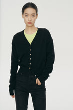 Charger l&#39;image dans la galerie, Grace V-Neck Long Sleeve Premier Cashmere Cardigan
