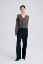 Charger l&#39;image dans la galerie, Grace V-Neck Long Sleeve Premier Cashmere Cardigan
