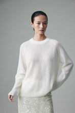 Charger l&#39;image dans la galerie, Celeste  Premier Pure Cashmere Crewneck Sweater
