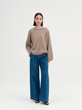 画像をギャラリービューアに読み込む, Arshan Cable Knit Cashmere Sweater

