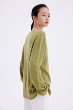 Cargar imagen en el visor de la galería, Sibem Merino Wool Cashmere Round Neck Sweater
