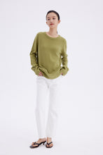 Cargar imagen en el visor de la galería, Sibem Merino Wool Cashmere Round Neck Sweater
